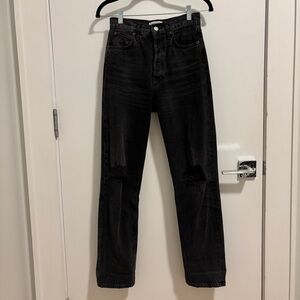 Agolde Riley High Rise Straight Crop size 24